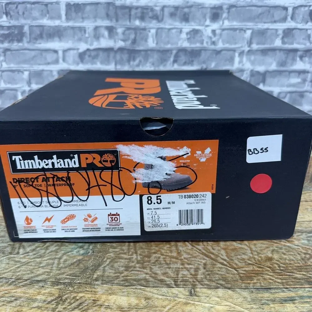 Timberland Pro Direct Attach Brown 6